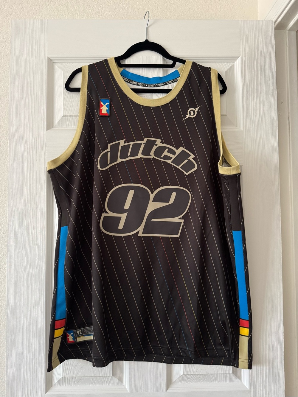 Dutch 92 Basketball Jersey - Size 2XL NWOT